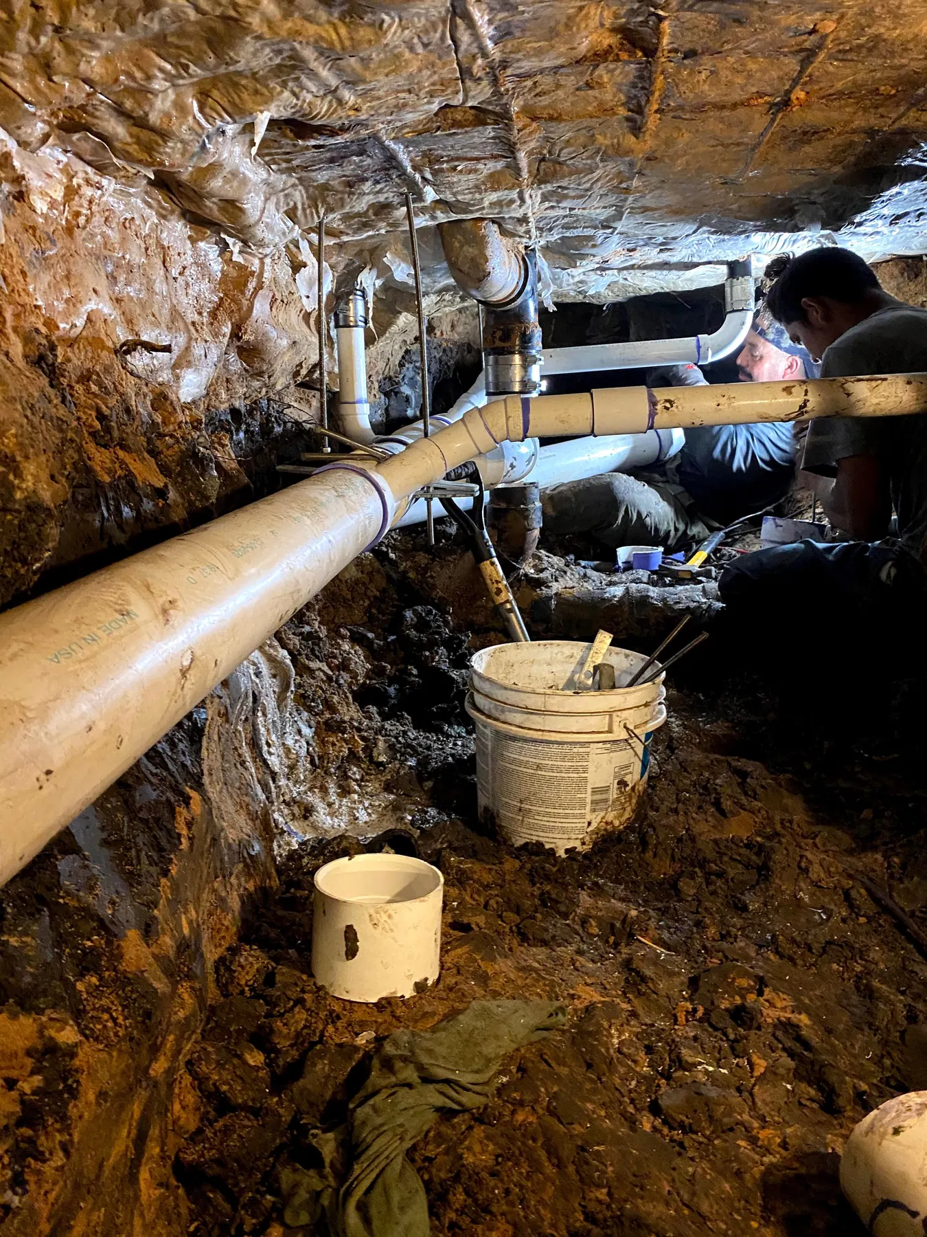 Byron Plumbing service photo from the official homepage.
